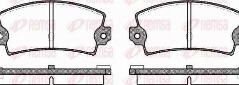 Kawe 0021 36 - Kit de plaquettes de frein, frein à disque cwaw.fr