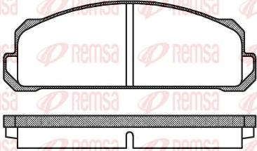 Kawe 0022 40 - Kit de plaquettes de frein, frein à disque cwaw.fr