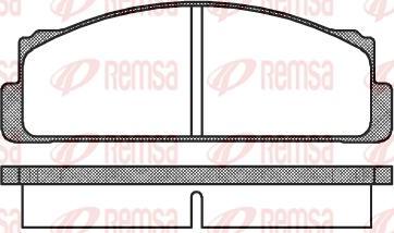 Kawe 0022 00 - Kit de plaquettes de frein, frein à disque cwaw.fr