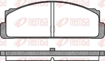 Kawe 0022 10 - Kit de plaquettes de frein, frein à disque cwaw.fr