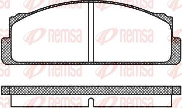 Kawe 0022 20 - Kit de plaquettes de frein, frein à disque cwaw.fr