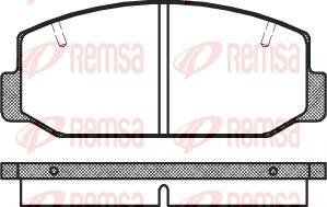 Kawe 0075 40 - Kit de plaquettes de frein, frein à disque cwaw.fr