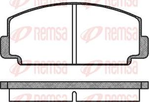 Kawe 0075 00 - Kit de plaquettes de frein, frein à disque cwaw.fr