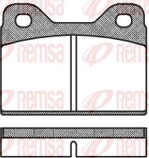 Kawe 0073 00 - Kit de plaquettes de frein, frein à disque cwaw.fr