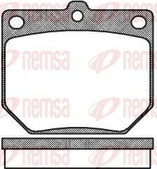 Kawe 0077 20 - Kit de plaquettes de frein, frein à disque cwaw.fr