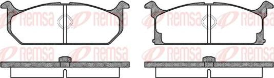 Kawe 0194 00 - Kit de plaquettes de frein, frein à disque cwaw.fr