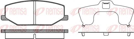 Kawe 0190 10 - Kit de plaquettes de frein, frein à disque cwaw.fr