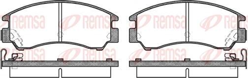 Kawe 0191 04 - Kit de plaquettes de frein, frein à disque cwaw.fr