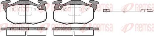 Kawe 0192 96 - Kit de plaquettes de frein, frein à disque cwaw.fr