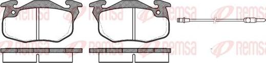 Kawe 0192 12 - Kit de plaquettes de frein, frein à disque cwaw.fr