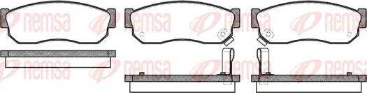 Kawe 0149 02 - Kit de plaquettes de frein, frein à disque cwaw.fr