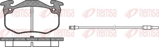 Kawe 0144 92 - Kit de plaquettes de frein, frein à disque cwaw.fr