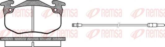 Kawe 0144 42 - Kit de plaquettes de frein, frein à disque cwaw.fr