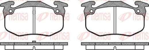 Kawe 0144 50 - Kit de plaquettes de frein, frein à disque cwaw.fr