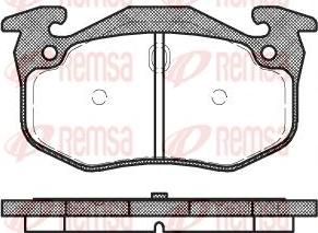 Kawe 0144 06 - Kit de plaquettes de frein, frein à disque cwaw.fr