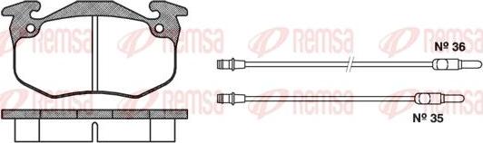 Kawe 0144 14 - Kit de plaquettes de frein, frein à disque cwaw.fr