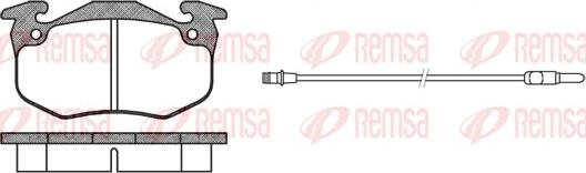 Kawe 0144 12 - Kit de plaquettes de frein, frein à disque cwaw.fr