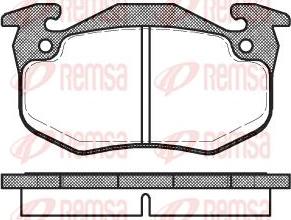 BENDIX 510186 - Kit de plaquettes de frein, frein à disque cwaw.fr