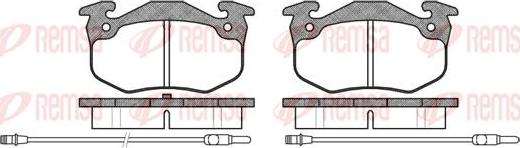 Kawe 0144 24 - Kit de plaquettes de frein, frein à disque cwaw.fr