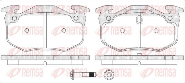 Kawe 0144 70 - Kit de plaquettes de frein, frein à disque cwaw.fr