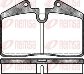 Kawe 0140 10 - Kit de plaquettes de frein, frein à disque cwaw.fr