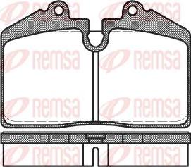 Kawe 0140 20 - Kit de plaquettes de frein, frein à disque cwaw.fr