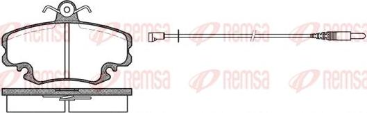 Kawe 0141 32 - Kit de plaquettes de frein, frein à disque cwaw.fr