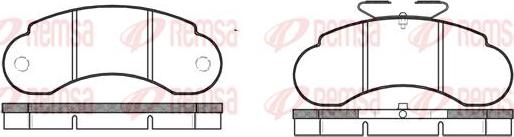 Kawe 0142 00 - Kit de plaquettes de frein, frein à disque cwaw.fr