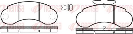 Kawe 0142 20 - Kit de plaquettes de frein, frein à disque cwaw.fr