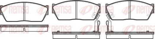 Kawe 0147 02 - Kit de plaquettes de frein, frein à disque cwaw.fr