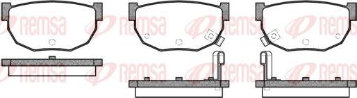 Kawe 0151 02 - Kit de plaquettes de frein, frein à disque cwaw.fr