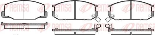 Kawe 0152 02 - Kit de plaquettes de frein, frein à disque cwaw.fr