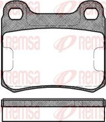 Kawe 0157 00 - Kit de plaquettes de frein, frein à disque cwaw.fr