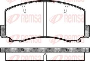 Kawe 0165 00 - Kit de plaquettes de frein, frein à disque cwaw.fr