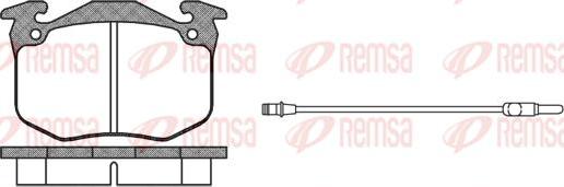 Kawe 0163 02 - Kit de plaquettes de frein, frein à disque cwaw.fr