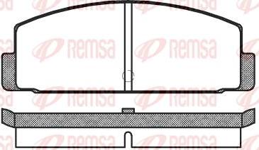 Kawe 0100 00 - Kit de plaquettes de frein, frein à disque cwaw.fr