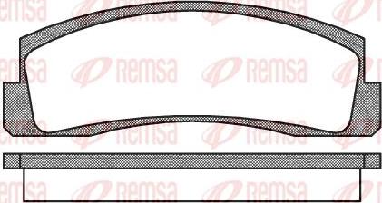 Kawe 0103 00 - Kit de plaquettes de frein, frein à disque cwaw.fr