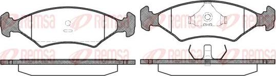 Kawe 0119 20 - Kit de plaquettes de frein, frein à disque cwaw.fr