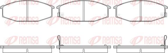 Kawe 0115 02 - Kit de plaquettes de frein, frein à disque cwaw.fr