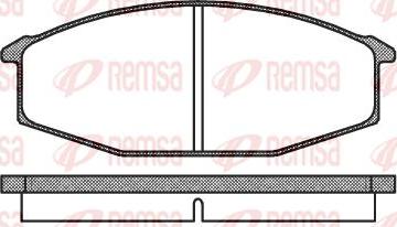 Kawe 0115 20 - Kit de plaquettes de frein, frein à disque cwaw.fr