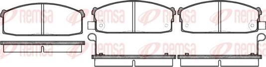 Kawe 0117 02 - Kit de plaquettes de frein, frein à disque cwaw.fr