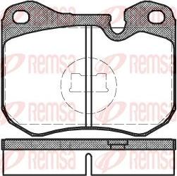 Kawe 0131 00 - Kit de plaquettes de frein, frein à disque cwaw.fr