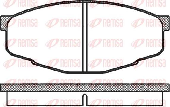 Kawe 0133 10 - Kit de plaquettes de frein, frein à disque cwaw.fr