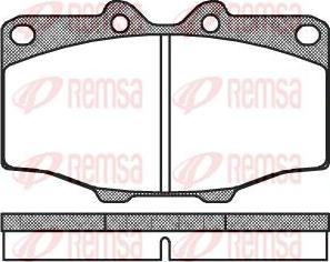 Kawe 0132 00 - Kit de plaquettes de frein, frein à disque cwaw.fr