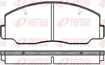 Kawe 0137 00 - Kit de plaquettes de frein, frein à disque cwaw.fr