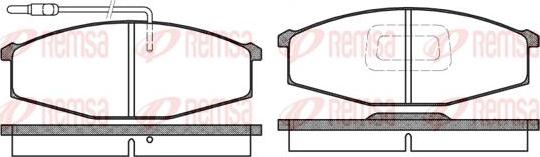 Kawe 0129 02 - Kit de plaquettes de frein, frein à disque cwaw.fr