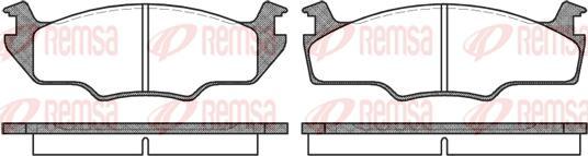 Kawe 0121 00 - Kit de plaquettes de frein, frein à disque cwaw.fr