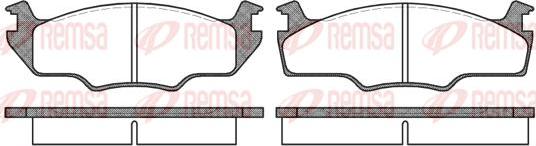 Kawe 0121 10 - Kit de plaquettes de frein, frein à disque cwaw.fr