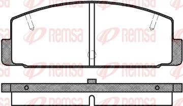 Kawe 0179 10 - Kit de plaquettes de frein, frein à disque cwaw.fr