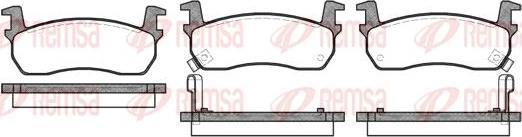 Kawe 0174 02 - Kit de plaquettes de frein, frein à disque cwaw.fr